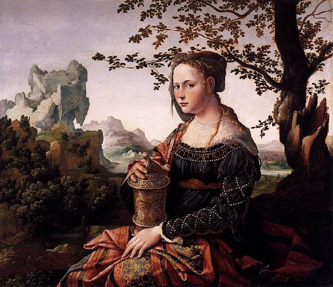 Jan van Scorel Mary Magdalen oil painting image